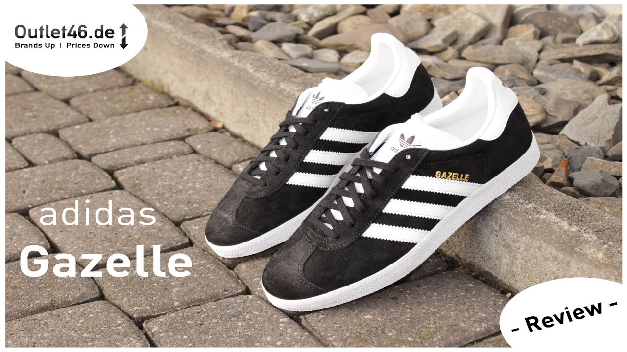 adidas Gazelle DEUTSCH Review l On Feet l Haul l Overview l Outlet46 -  YouTube