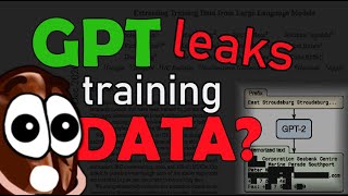 Leaking training data from GPT-2. How is this possible?