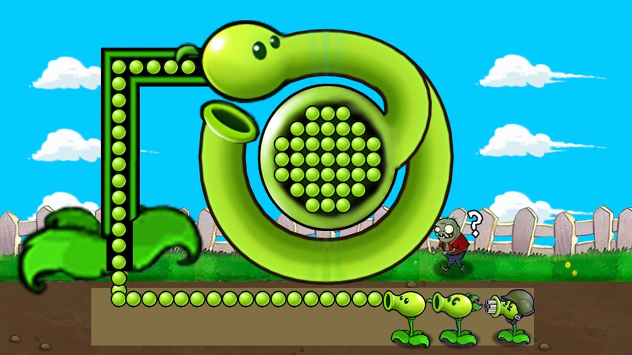 Strongest Fusion Plant. 301 Plants Vs. Zombies PvZ Plus pvz funny moments