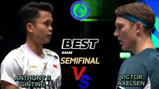 AKHIRNYA TUMBANG...AS Ginting VS Victor A || SEMIFINAL ALL ENGLAND 2024 || #allenglandopen2024