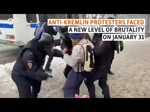 A New Level Of Brutality: How Russian Police Dealt With The Latest Mass Protests
