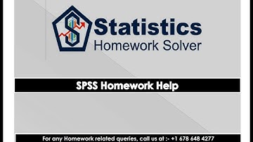 SPSS Homework Help