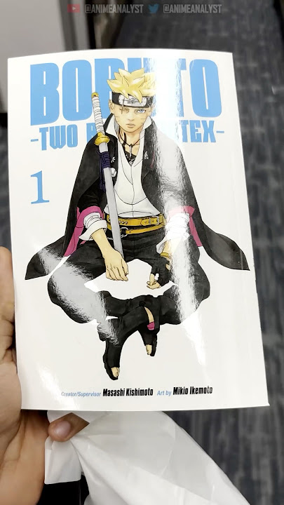 BORUTO TWO BLUE VORTEX Manga VOLUME 1 ⚡