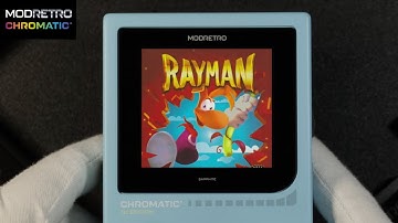 Rayman on ModRetro Chromatic Handheld Gameplay