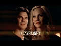 Damon and Caroline | flashlight (+ 8x11)