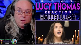 Lucy Thomas Reaction - Hallelujah Cover - Requested