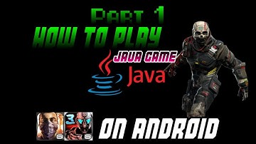 HOW TO PLAY JAVA GAME ON ANDROID 100%WORK