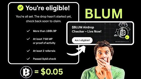 Blum Airdrop Checker | Claim Your Free $BLUM Tokens Now! | Full Guide & Eligibility Tool