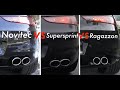 Alfa Romeo tbi Novitec vs Supersprint vs Ragazzon exhaust