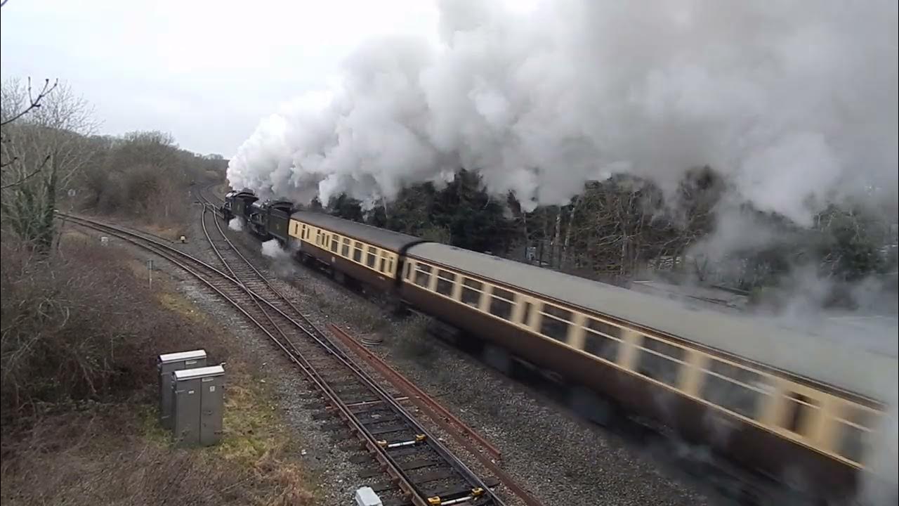 The Two Castles returning from Didcot to Snow Hill then Tyseley