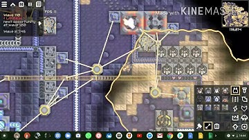 ending my expedition on tar fields.....with a thorium reactor - mindustry campaign