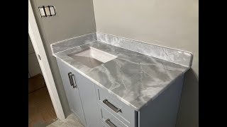 Tips and Tricks to Installing a Bath Vanity and Countertop