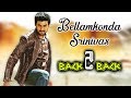 Bellamkonda Srinivas Back 2 Back Scenes - Latest Telugu Movie Scenes - Bhavani HD Movies