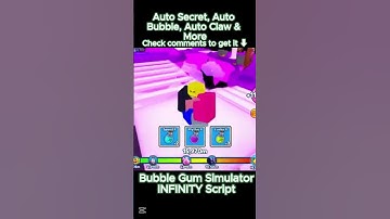 FREE Bubble Gum Simulator INFINITY Script | Auto Bubble, Auto Claw & More  #roblox