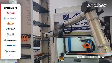 Automated Laser Marking Machines - Pallet Handling & Workpiece Handling #CNC #robotics @lasitlaser
