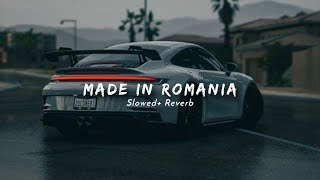 Made In Romania ( Slowed + Reverb ) Resimi