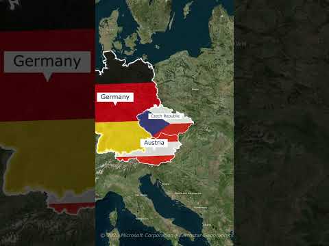 النمسا تشترك في الحدود البرية مع كم دولة النمسا  جغرافيا
