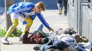 #GodsPlan - Justin Bieber Does A Good Deed For Homeless Couple Ahead Of Good Friday