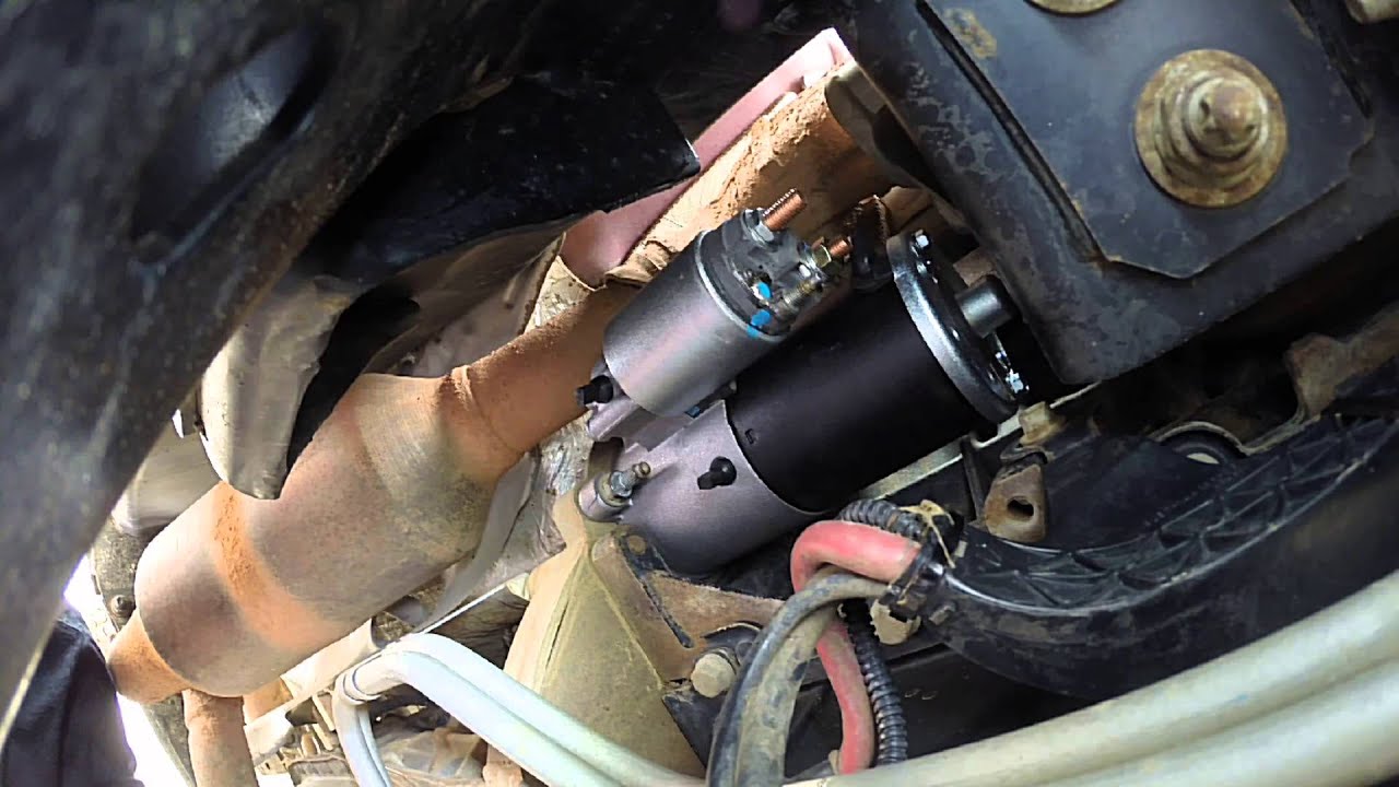 2004 F150 Replace Starter Motor