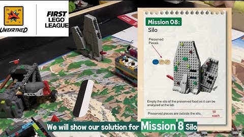 🐢 Mission 8 Silo FLL Unearthed #fll #lego #unearthed #robotics #turtlebots