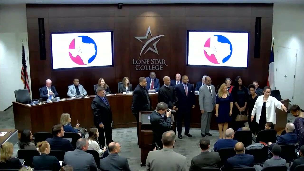 Lone Star College Board of Trustees Meeting Part 1, December 6, 2018