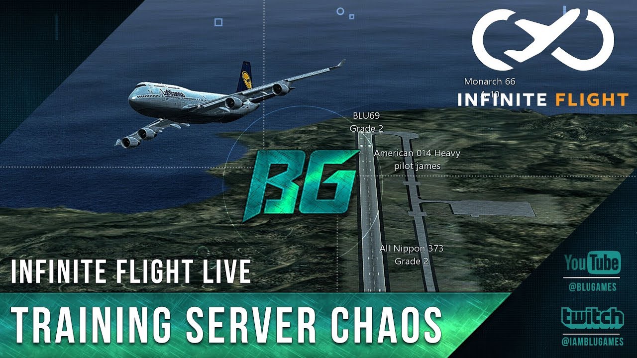 multiplayer master Infinite Flight Live - Training Server Chaos