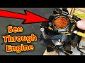 See Through Engine in Slow Motion