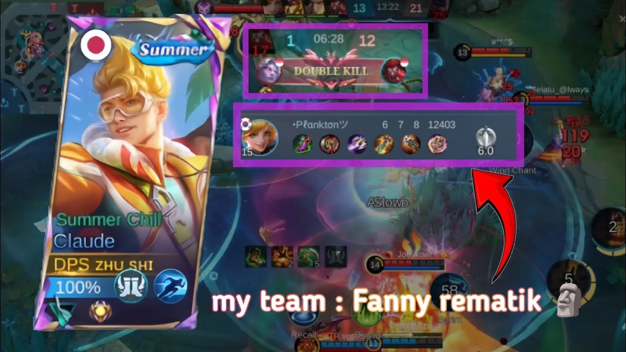 CLAUDE IS BACK ❗HERO KESAYANGAN MENGENDONG FANNY REMATIK.🗿