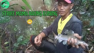 mancing seru di hulu sungai engkatat | walaupun ada suara menyeramkan di akhir video