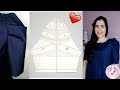 🌸#31 COMO HACER UNA BLUSA SUPER LINDA CON MANGAS ABULLONADAS O BOMBACHAS / PASO A PASO ✍️💓📏✂️