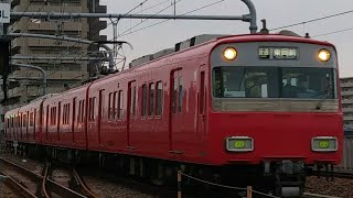 【残り2編成のみの10次車…】名鉄6049F+6800系 普通東岡崎 鳴海入線