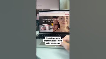 Squarespace Custom Website Design for Skincare Brand