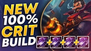 RANK 1 GRAVES TRIES NEW 100% CRIT BUILD | League of Legends