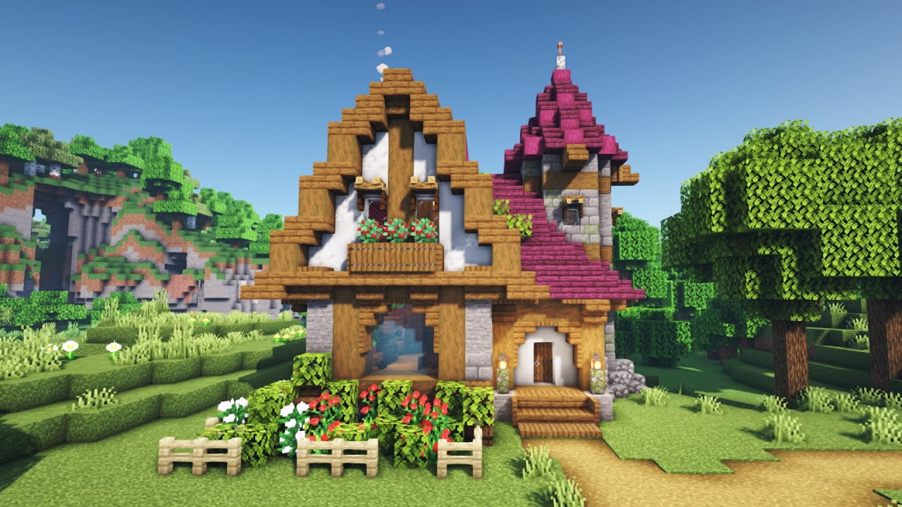 Minecraft: Large Medieval House 1.18