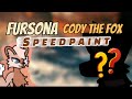 Fursona SpeedPaint: Cody the Fox