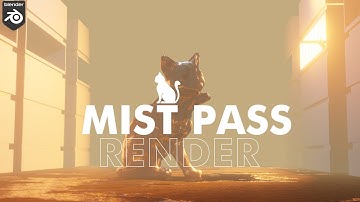 Mist pass in blender