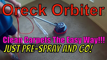 Oreck Orbiter, Simple and Effective Carpet Cleaning!