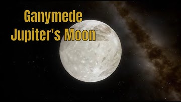 Ganymede, the moon with magnetic field