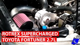 Toyota Fortuner 2.7L Rotrex Supercharged