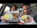 Eating Popeyes Smokehouse Boneless Wings @hodgetwins