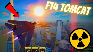 NEW F14 TOMCAT FIGHTER JET IN WAR TYCOON ON ROBLOX (FACE CAM)