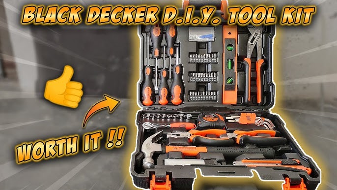 Black & Decker Tool Kit LDX120PK Unboxing Review 