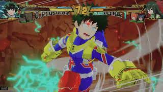 MY HERO ONE'S JUSTICE 2 izuku midoriya shoot style vs tsuyu asui