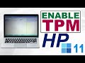 How to HP Laptop TPM Device Enable