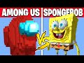 AMONG US vs SPONGEBOB – PvZ vs Minecraft vs Smash