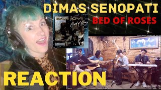 Dimas Senopati - Bed Of Roses ( Bon Jovi Acoustic Cover )| Vocal Coach Reaction \u0026 Analysis