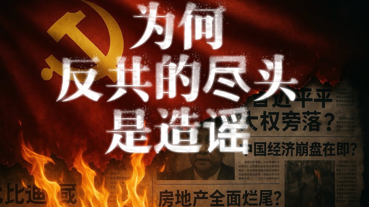 為何造謠是海外反共的最終歸宿？回首反賊36年史  老民運 | 8964 | 法輪功 | 郭文貴 | 中國公知 | 蔡霞 |支黑 | 中南海听床师 | AI博主