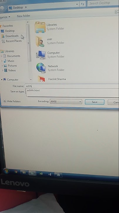html coding with notepad #pc#knowledge #shorts #shortcut - YouTube