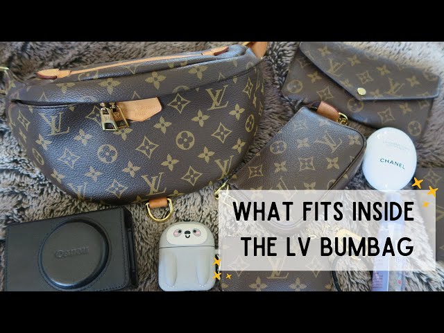 LOUIS VUITTON BUM BAG  REVIEW + What Fits + Mod Shots 