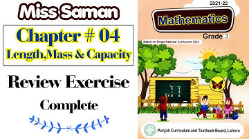 Review Exercise  Unit No 4 Class 3@educationuptoclass12